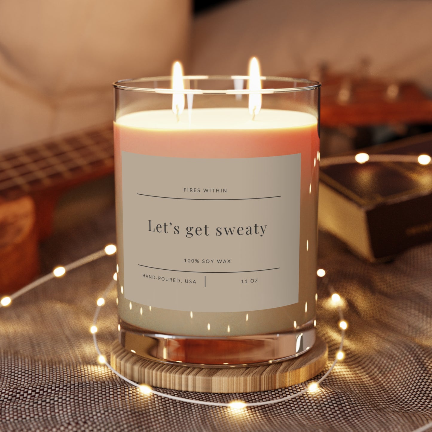 Let's get sweaty | Scented Candle