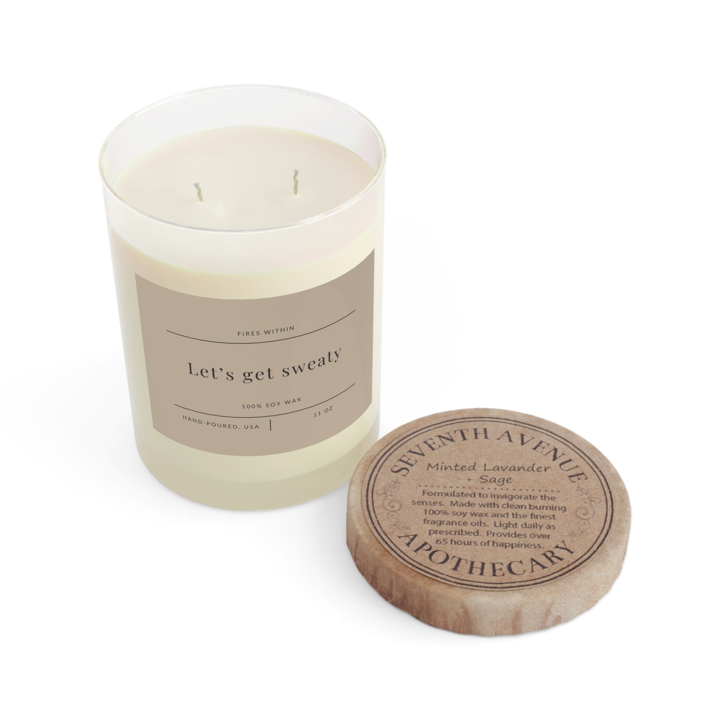 Let's get sweaty | Scented Candle