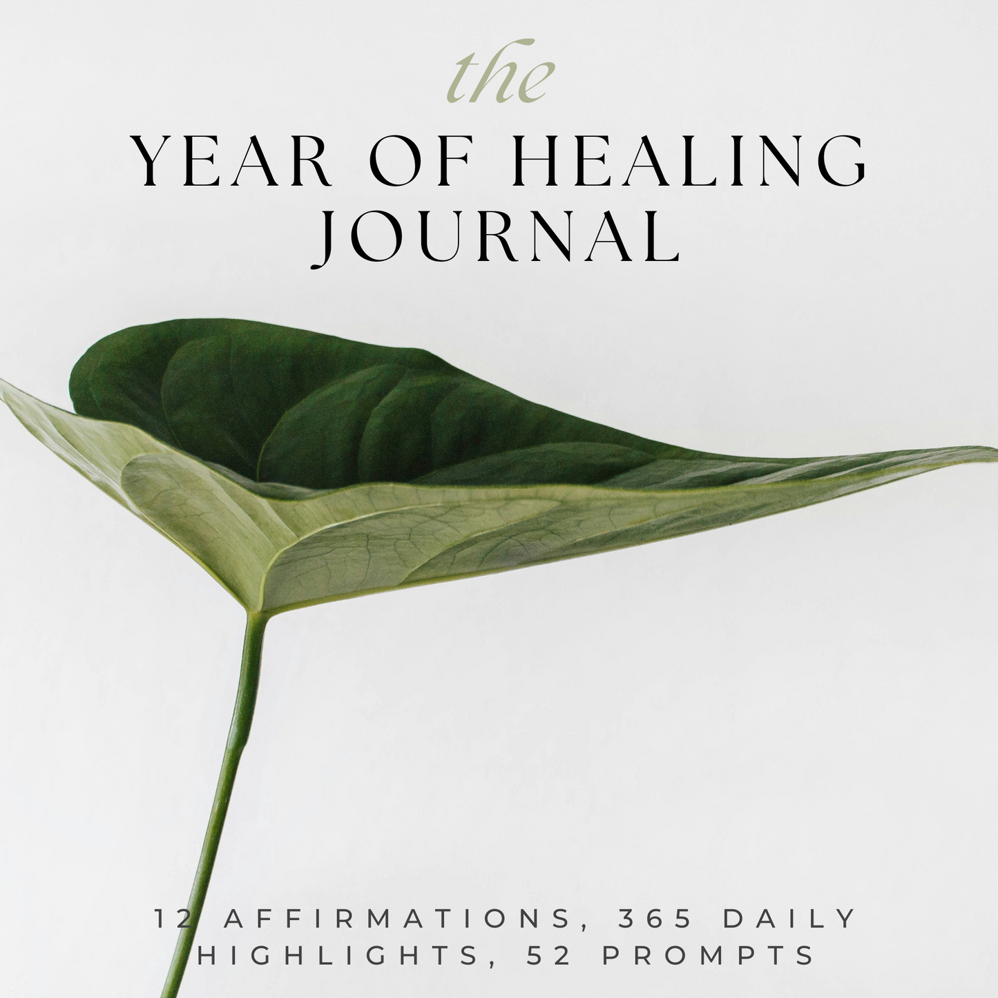 The Year of Healing Digital Journal